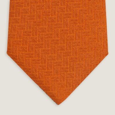 無地ネクタイ - オレンジ - メンズ, ネクタイ・スカーフ・マフラー